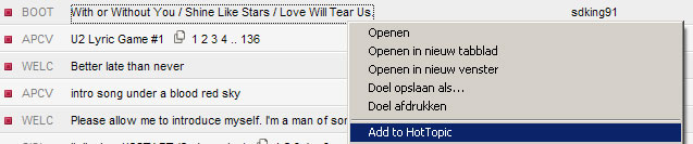 Or with internet explorer with your right mouse button, unfortunately other browsers are not supported